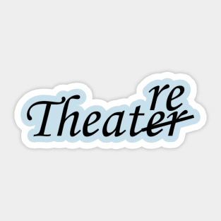 Theatre Sticker